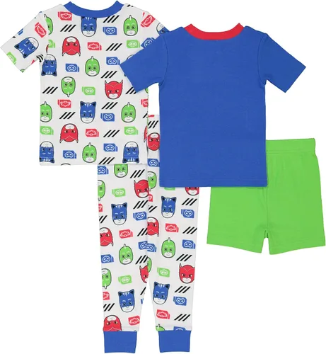Vista 2 de PJ Masks Pijama de algodón ajustada para niños