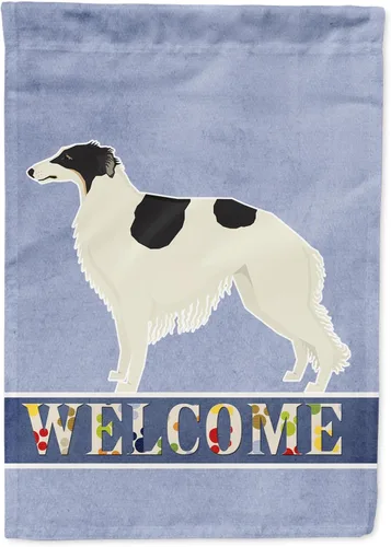 Vista 61 de Caroline's Treasures CK3704GF Bandera de jardín de bienvenida de Akita Shepherd Black and Tan - Bandera decorativa para patio exterior, patio