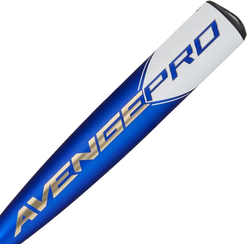Vista 3 de Axe Bat 2023 Avenge Pro (-5, 2-5/8 pulgadas) USSSA Bate de béisbol, compuesto de 3 piezas, azul/blanco