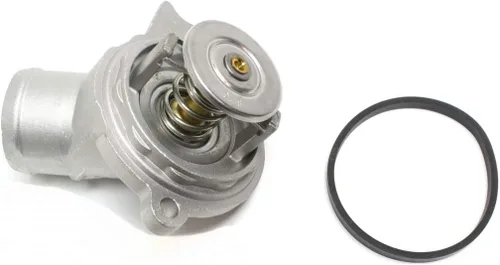 Vista 2 de Para carcasa de termostato Mercedes-Benz C280 1998 1999 2000 Acero inoxidable w/carcasa 1122030275