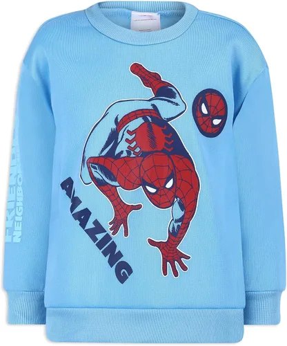Vista 2 de Marvel Spider-Man - Conjunto de sudadera y pantalones para niños pequeños y grandes - Verde