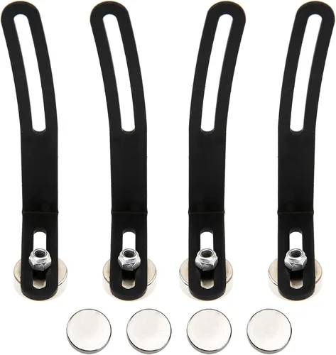 Vista 2 de ShareGoo - 4 piezas de soporte magnético para automóvil a control remoto BodyShell soporte magnético para montaje magnético compatible con Axial