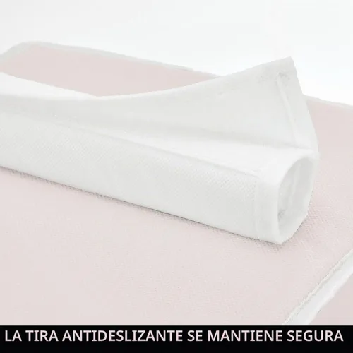 Vista 3 de mDesign - Organizador de almacenamiento para barra de guardarropa, 7 estantes, 3 cajones