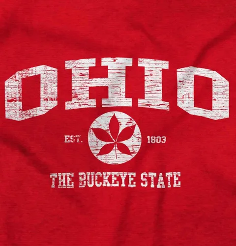 Vista 2 de Ohio Pride Hometown Orgullo OH Local Womens Crew Sudadera