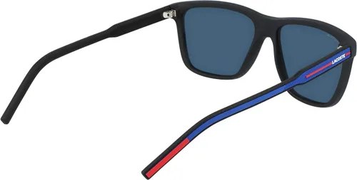 Vista 7 de Lacoste L932S-001 - Gafas de sol rectangulares para hombre color negro mate 5715145
