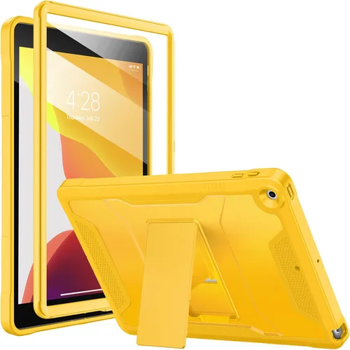 Vista 27 de Soke Funda para iPad de 9ª/8ª/7ª generación de 10.2 pulgadas (versión 2021/2020/2019), con protector de pantalla integrado y soporte, funda