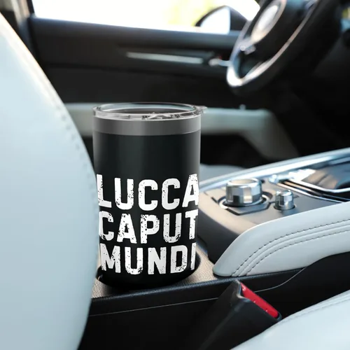 Vista 6 de Lucca Caput Mundi Lucchese Simpatica Uomo Donna Bambino - Vaso aislado de acero inoxidable