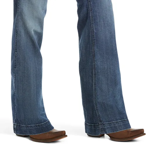 Vista 4 de Pantalones vaqueros para mujer de la marca Ariat Azul