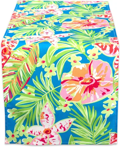 Vista 11 de DII Summer Floral - Colección de mesa para exteriores, resistente a las manchas y al agua, juego de servilletas, floral