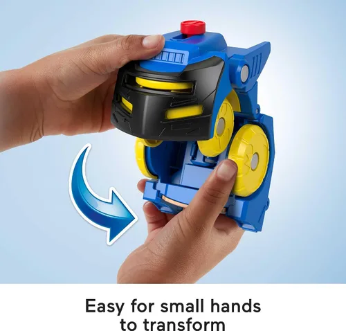 Vista 6 de DC Super Friends Fisher-Price Imaginext Batman - Juego de cambiadores de cabeza y figuras para preescolar, juego de simulación para niños a partir