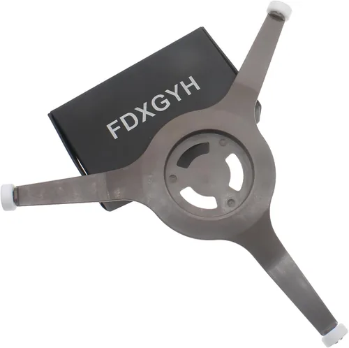 Vista 6 de FDXGYH Anillo giratorio para horno de microondas de triple brazo, anillo giratorio, bandeja de soporte para placa de vidrio para horno de microondas