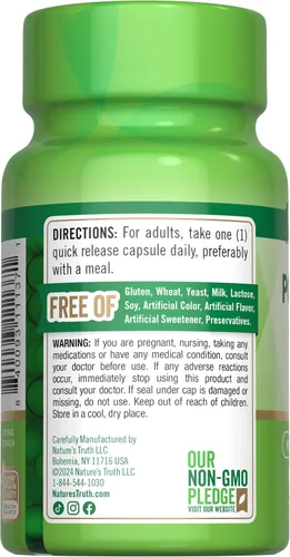 Vista 7 de Nature's Truth Suplemento de citrato de potasio 275 mg 90 cápsulas