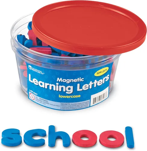 Vista 4 de Learning Resources Letras de aprendizaje magnéticas en minúscula, N/A