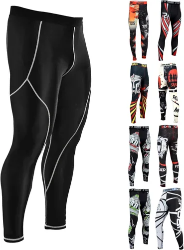 Vista 65 de Roar MMA - Pantalones de compresión para entrenamiento de gimnasio