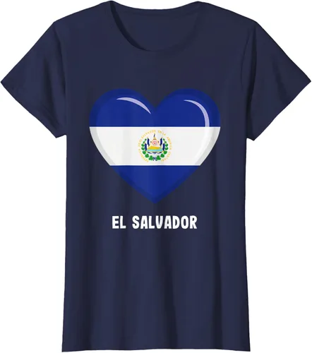 Vista 41 de Camiseta Bandera de El Salvador Camiseta salvadoreña