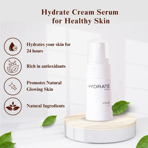 Vista 6 de ELEVENSKIN - Suero hidratante en crema - Suero hidratante para la cara - Suero facial antienvejecimiento para mujeres - Suero hidratante de noche