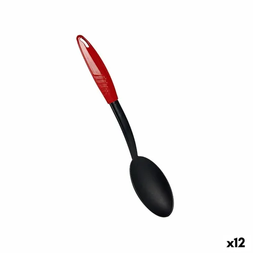 Vista 3 de Cucharón Rojo Negro Nailon (3 x 32,5 x 7 cm) (12 Unidades)