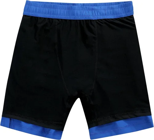 Vista 4 de GymSmart Traje de baño para hombre con forro de compresión 2 en 1 de secado rápido con 4 bolsillos