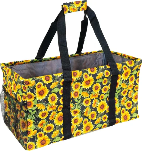 Vista 14 de Bolsa de utilidad extra grande de Lucazzi - Bolsa de playa grande plegable sobredimensionada, excelente para la piscina con marco resistente