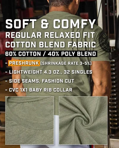 Vista 4 de Camiseta divertida de levantamiento de pesas para hombre, inspiración para gimnasio
