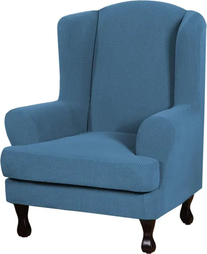 Vista 38 de H.VERSAILTEX - 2 fundas protectoras de licra suave Jacquard para respaldo de silla, lavable a máquina