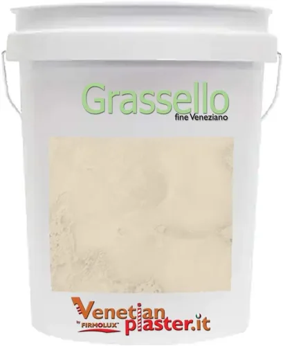 Vista 23 de Grassello Auténtico Yeso veneciano Yeso pulido brillante Hecho en Italia a partir de lima y mármol Colores claros (5) Color: BMAF310 Sutil