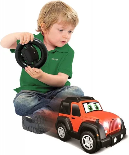Vista 2 de BB Junior Play & Go My First Radio Control Jeep Wrangler Vehículo