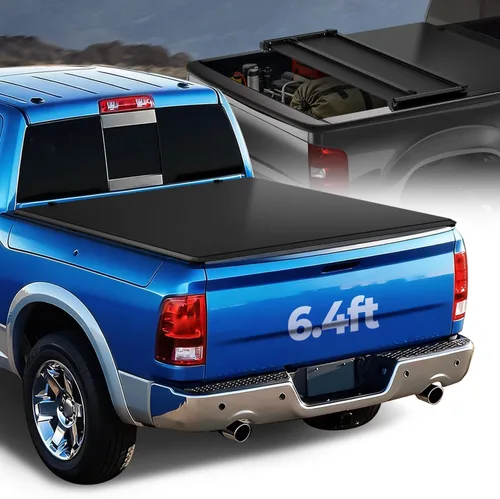 Vista 11 de Auto Dynasty Cubierta FRP Tonneau de perfil bajo para Ram 1500 2019-2025