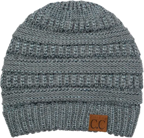 Vista 478 de C.C Trendy Warm Chunky Soft Stretch Cable Knit Beanie