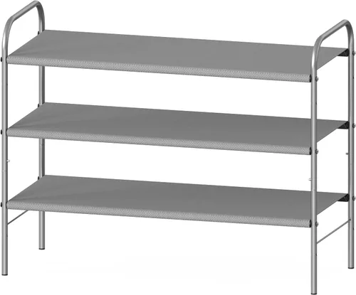 Vista 10 de Simple Houseware - Organizador de almacenamiento para zapatero de 2 niveles, color bronce