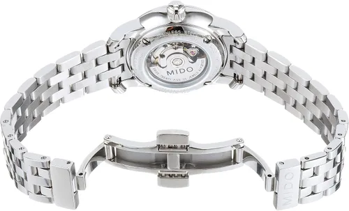 Vista 3 de Mido Watch Reloj de mujer Commander Baroncelli Automatic ETA 2671 Plateado