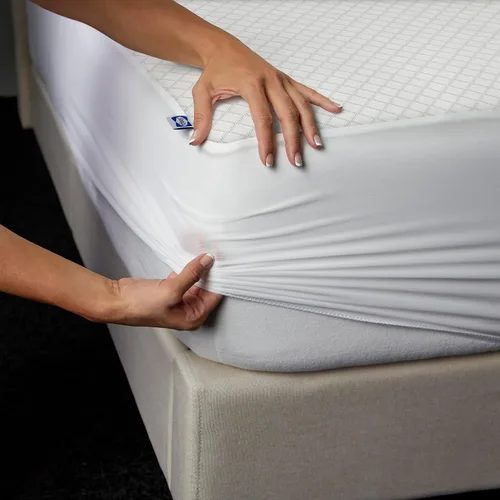 Vista 7 de Sealy - Protector de colchón ajustable impermeable para protección contra manchas, tamaño King
