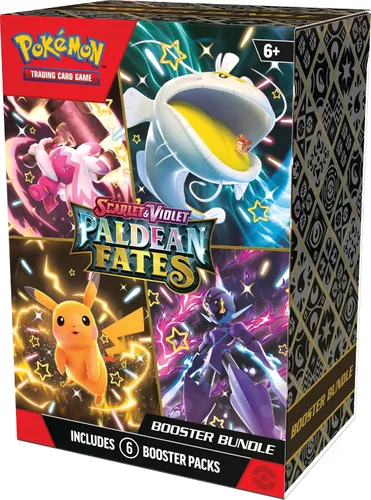 Vista 3 de Pokemon TCG: Escarlata y Violeta: Destinos PALDEANOS: Paquete de refuerzo