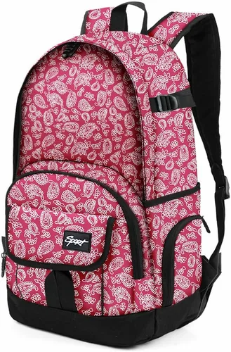 Vista 36 de Mochila escolar estilo Rickyh, mochila de viaje para hombres y mujeres, mochila ligera con compartimento para portátil, Tamaño único