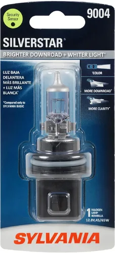 Vista 9 de Foco halógeno de alto rendimiento SilverStar (1 unidad) Sylvania 9003 (también encaja H4), H7 Faros delanteros y antiniebla de alto rendimiento