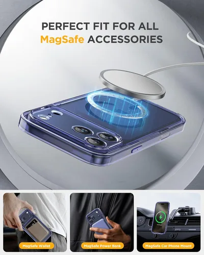 Vista 30 de Miracase Serie de vidrio para iPhone 11 de 6.1 pulgadas, funda protectora de cuerpo completo resistente mejorada con protector de pantalla de vidrio