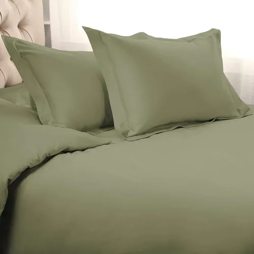 Vista 7 de Superior Juego de funda de edredón de algodón egipcio de 1500 hilos, fundas de edredón suaves, artículos esenciales de ropa de cama de lujo, cierre