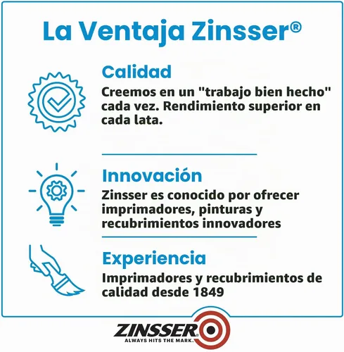 Vista 8 de Zinsser 285090 Bulls Eye 1-2-3 Imprimación a base de agua, 5 galones, gris