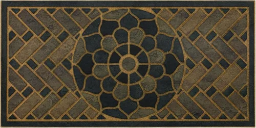 Vista 10 de Mohawk Home Stoney Medallion - Tapete de arcilla ornamental informal de 2 x 4 pies, perfecto para porche, garaje