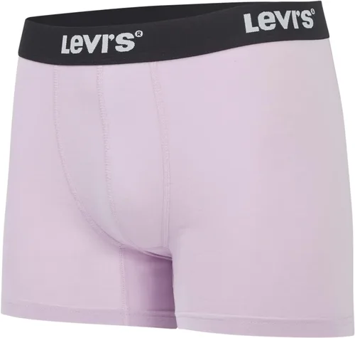 Vista 2 de Levi's Calzoncillos tipo bóxer transpirables y elásticos para hombre, paquete de 4