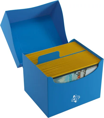 Vista 4 de Gamegenic Soporte lateral 100+ XL Caja de cubierta Protector de juego de cartas Color azul, varios, GGS25080ML
