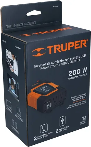 Vista 7 de Inversor de potencia de 200 W