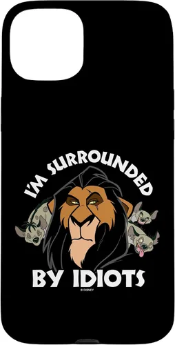 Vista 9 de Funda para iPhone 16 Disney The Lion King Scar I'm Surrounded By Idiots