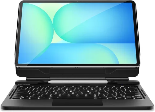 Vista 10 de Dexnor para Samsung Galaxy Tab S10+ Plus/S9+ Plus/S9 FE+ Plus/S8+ Plus/S7+ Plus/S7 FE Funda con Teclado 31.5 cm Flotante Cantilever Magnético