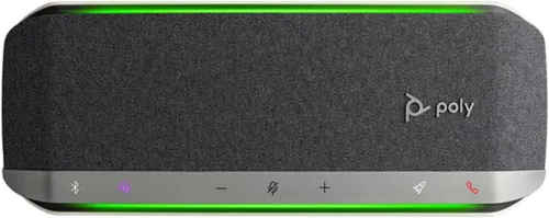Vista 9 de POLY - Altavoz inteligente Sync 40 (Plantronics) - Espacios de trabajo flexibles - Conéctate a PC/Mac a través de un cable combinado USB-A/USB-C