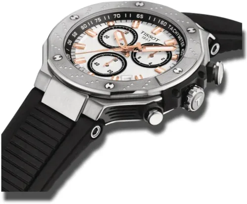 Vista 3 de Tissot Cronógrafo T-Race, Negro -, Correa