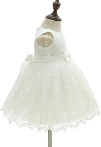 Vista 2 de Moon Kitty Vestidos bordados para bautizo, para ocasiones especiales, para niñas