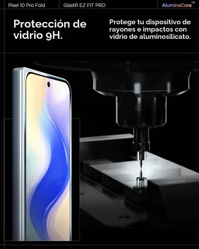 Vista 4 de Spigen GlasTR EZ FIT Pro - Protector de pantalla para Pixel 10 Pro Fold