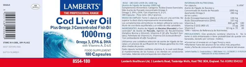 Vista 2 de ACEITE HIGADO BACALAO 1000 MG L