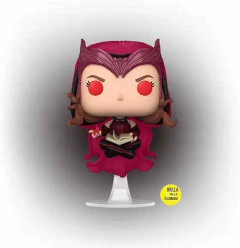 Vista 2 de Funko Pop! 62345 Marvel Wandavision: Bruja Escarlata (Brillo en la Oscuridad Edición Especial) #823